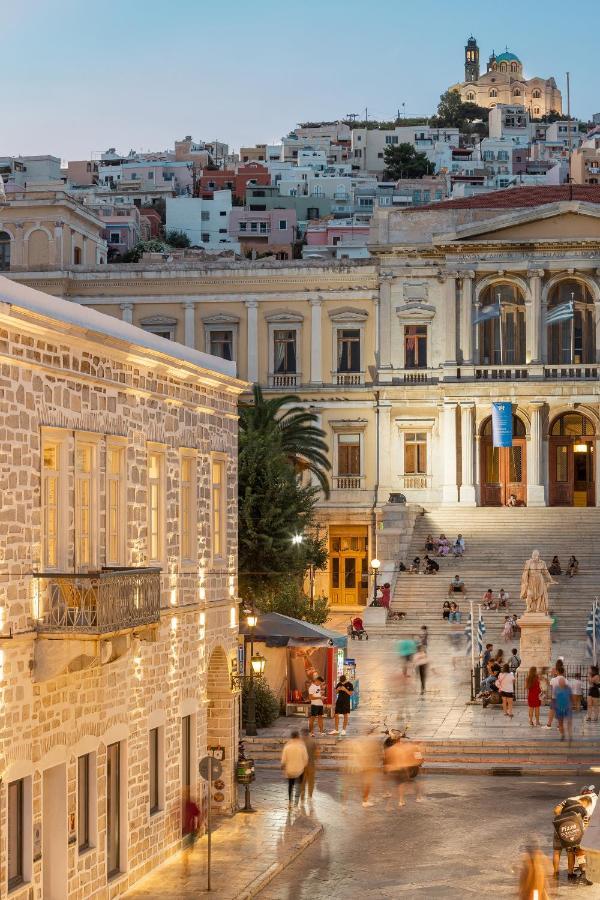 Syros Soul Luxury Suites Hermópolis Exterior foto