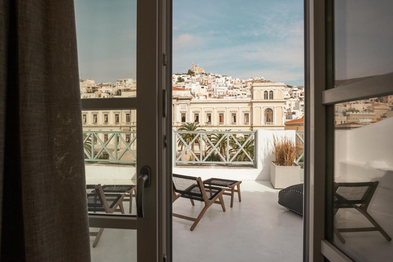 Syros Soul Luxury Suites Hermópolis Exterior foto