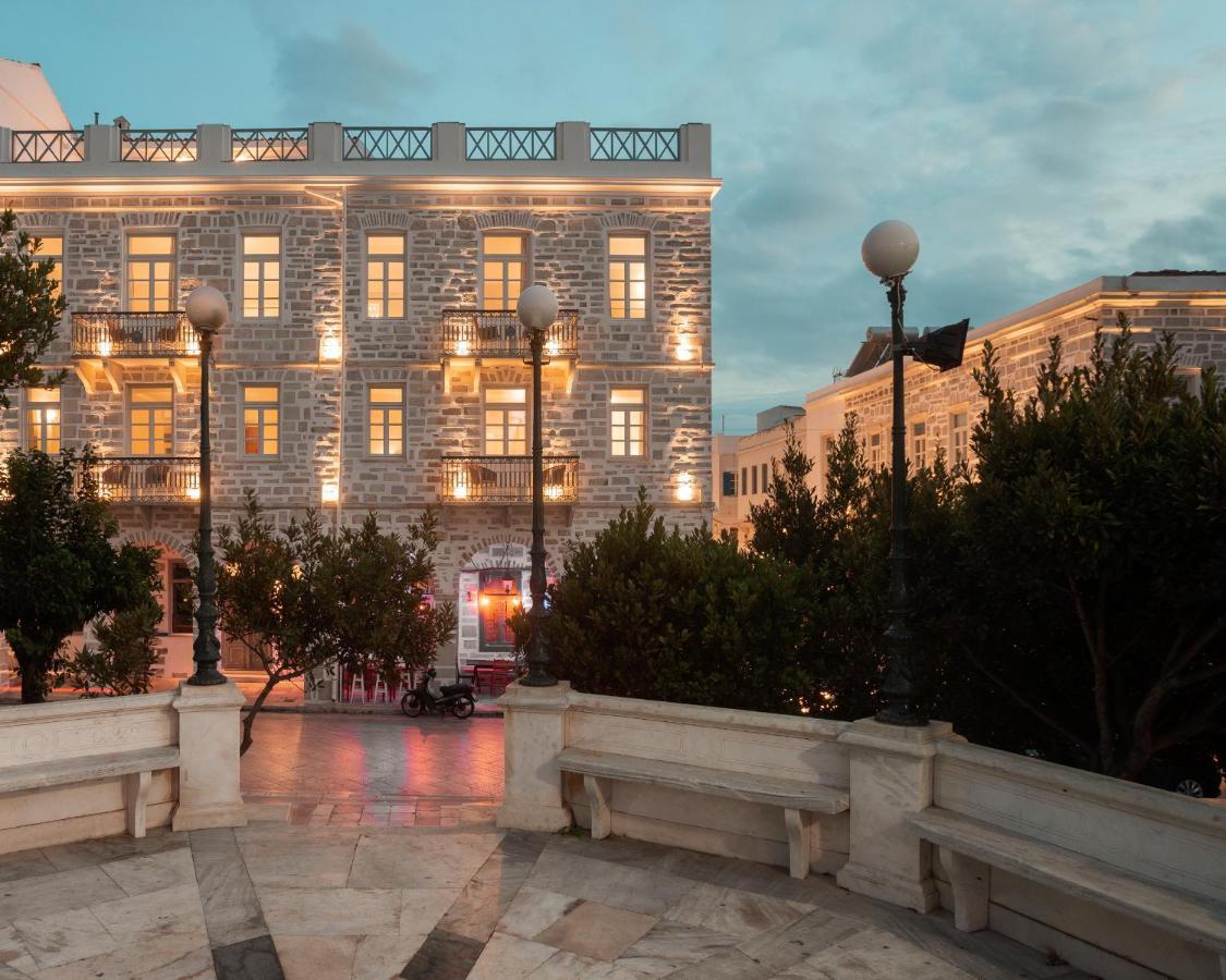 Syros Soul Luxury Suites Hermópolis Exterior foto