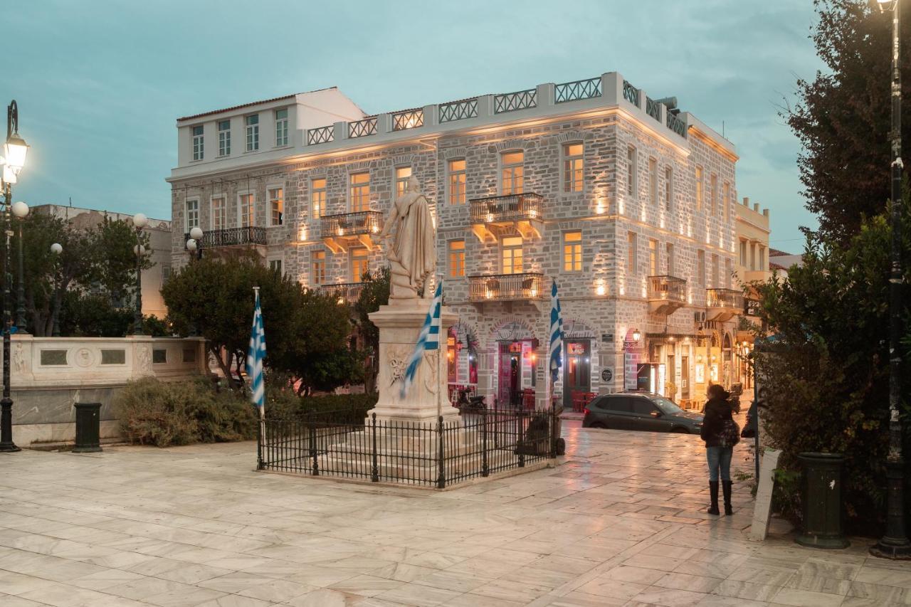 Syros Soul Luxury Suites Hermópolis Exterior foto